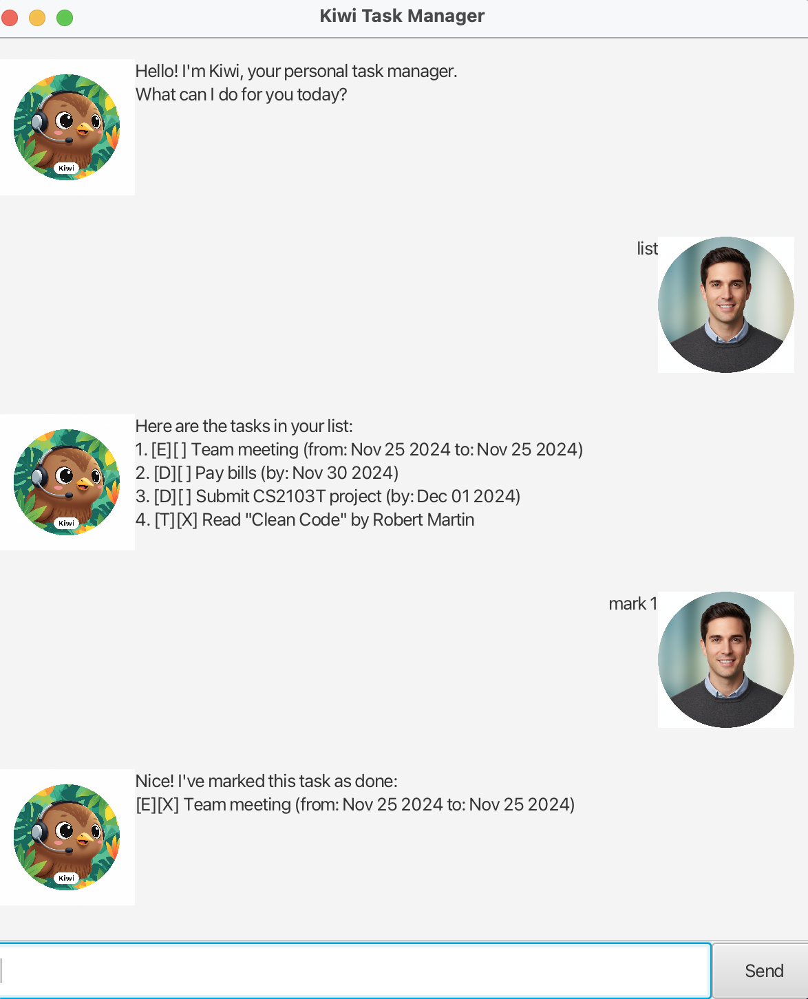 Kiwi Screenshot